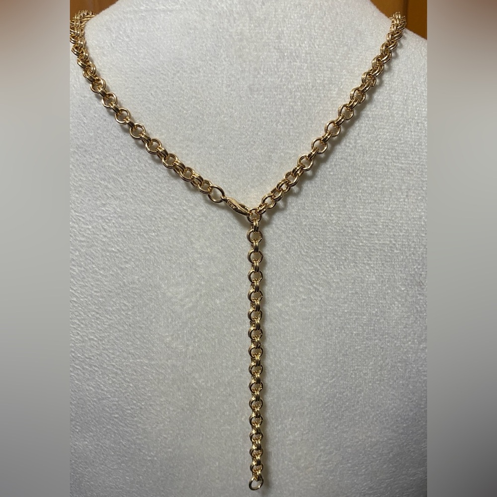 NWOT Petit Moments Gold Heart Pendant Necklace - Picture 3 of 3